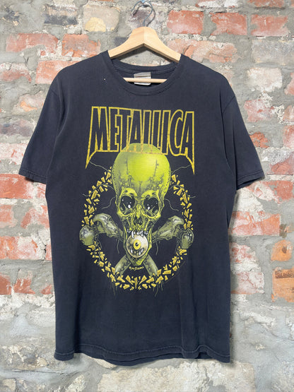 08" Metalica Pushead Clover T-Shirt Sz M