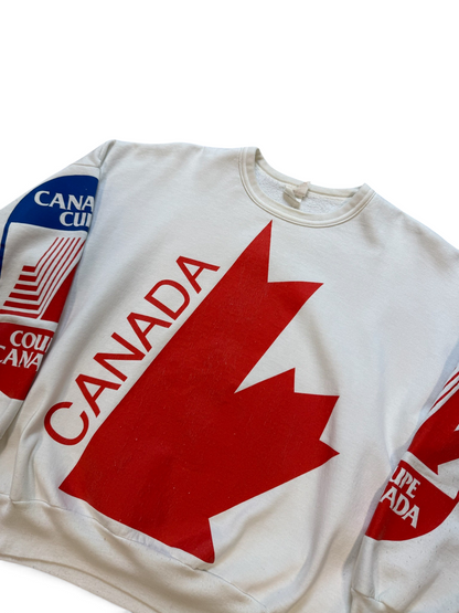 (L) Vintage 1990’s Canada Cup Crewneck Sweater