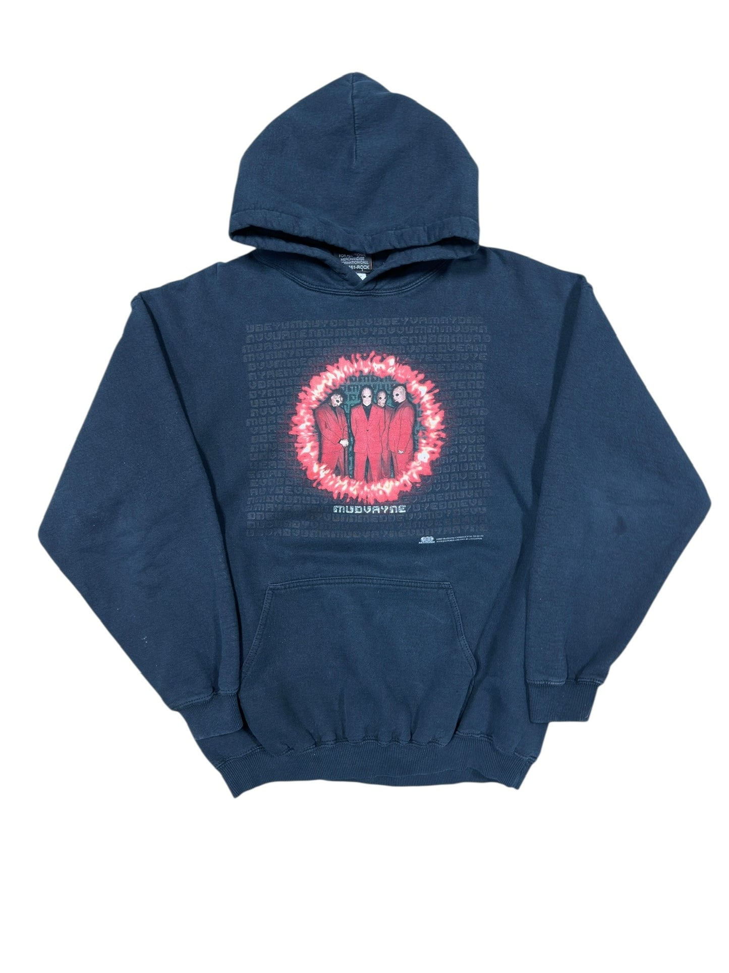 03 Mudvayne Red Suit Aliens Hoodie Sz L