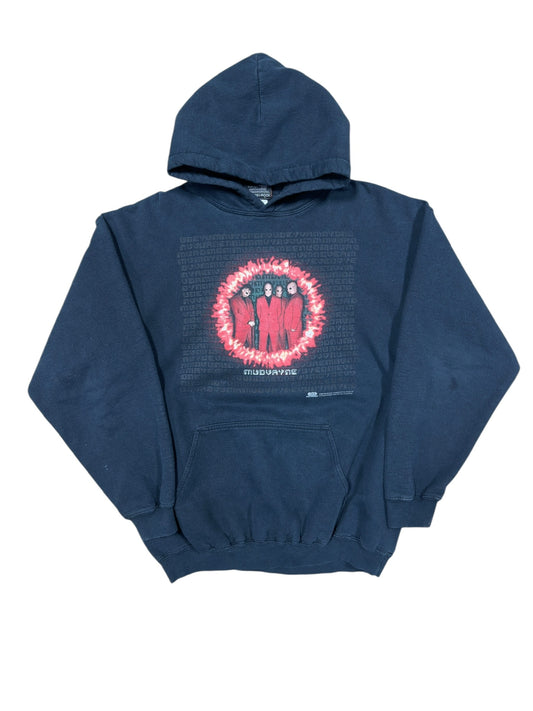 03 Mudvayne Red Suit Aliens Hoodie Sz L
