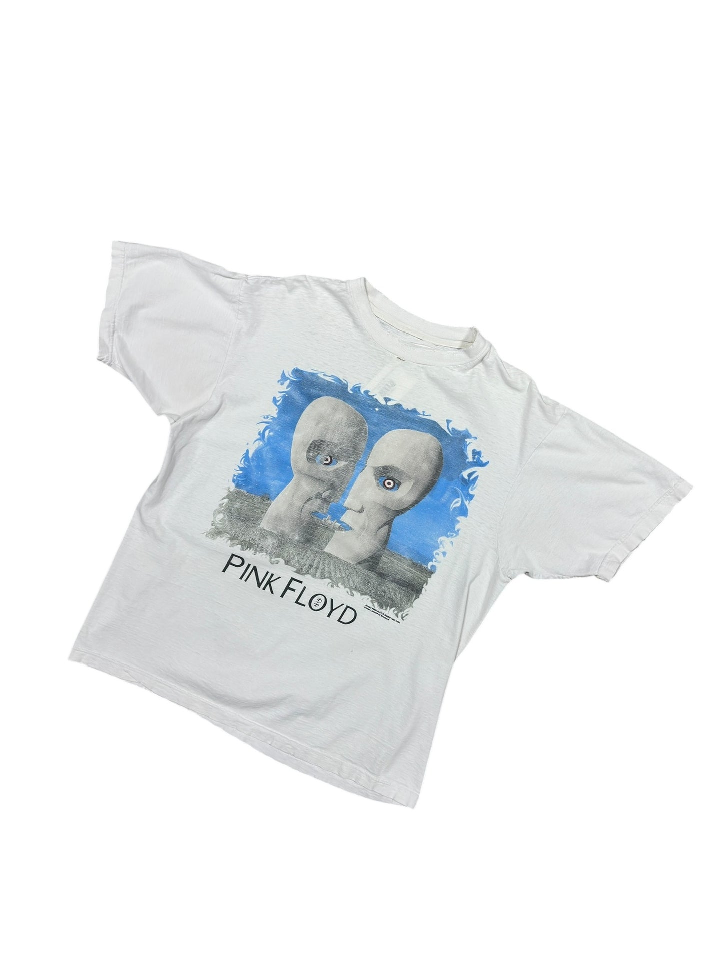 1994 Pink Floyd Division Bell Tee White Sz XL