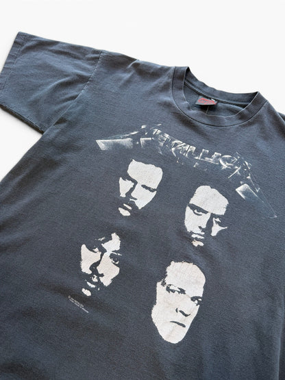 (XL) Vintage 1991 Metalica Faces Tour Historic Dates Tee