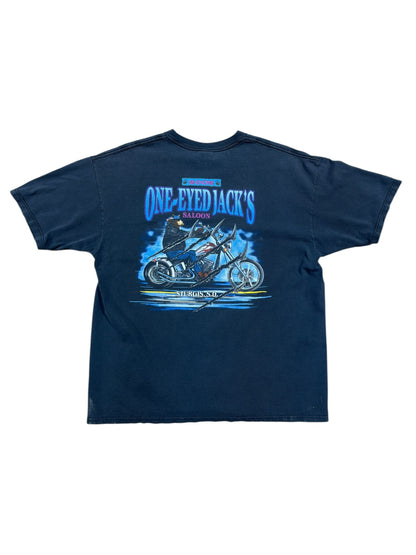 02" One Eyed Jack's Pocket Tee Sz XL