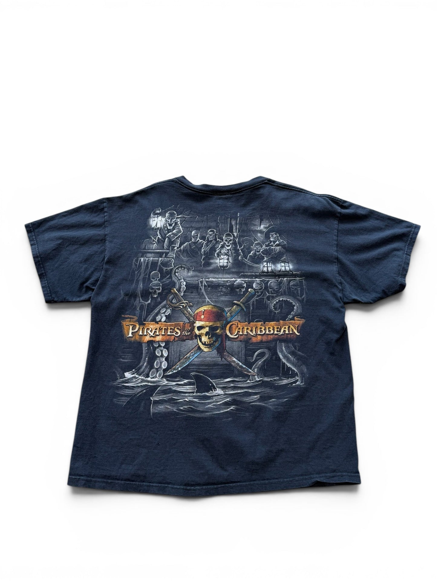 (XL) Vintage 2003 Pirates Of The Caribbean T-Shirt