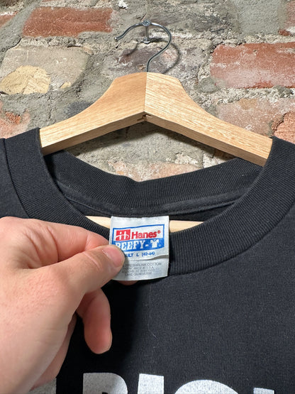 90s Eat Right Exercise Die Anyway T-Shirt Sz L