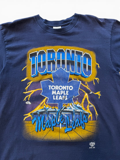 (XL) Vintage 1994 Toronto Maple Leafs Lightning T-Shirt