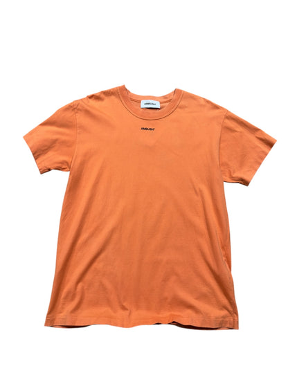 Ambush Script Orange Tee Sz L