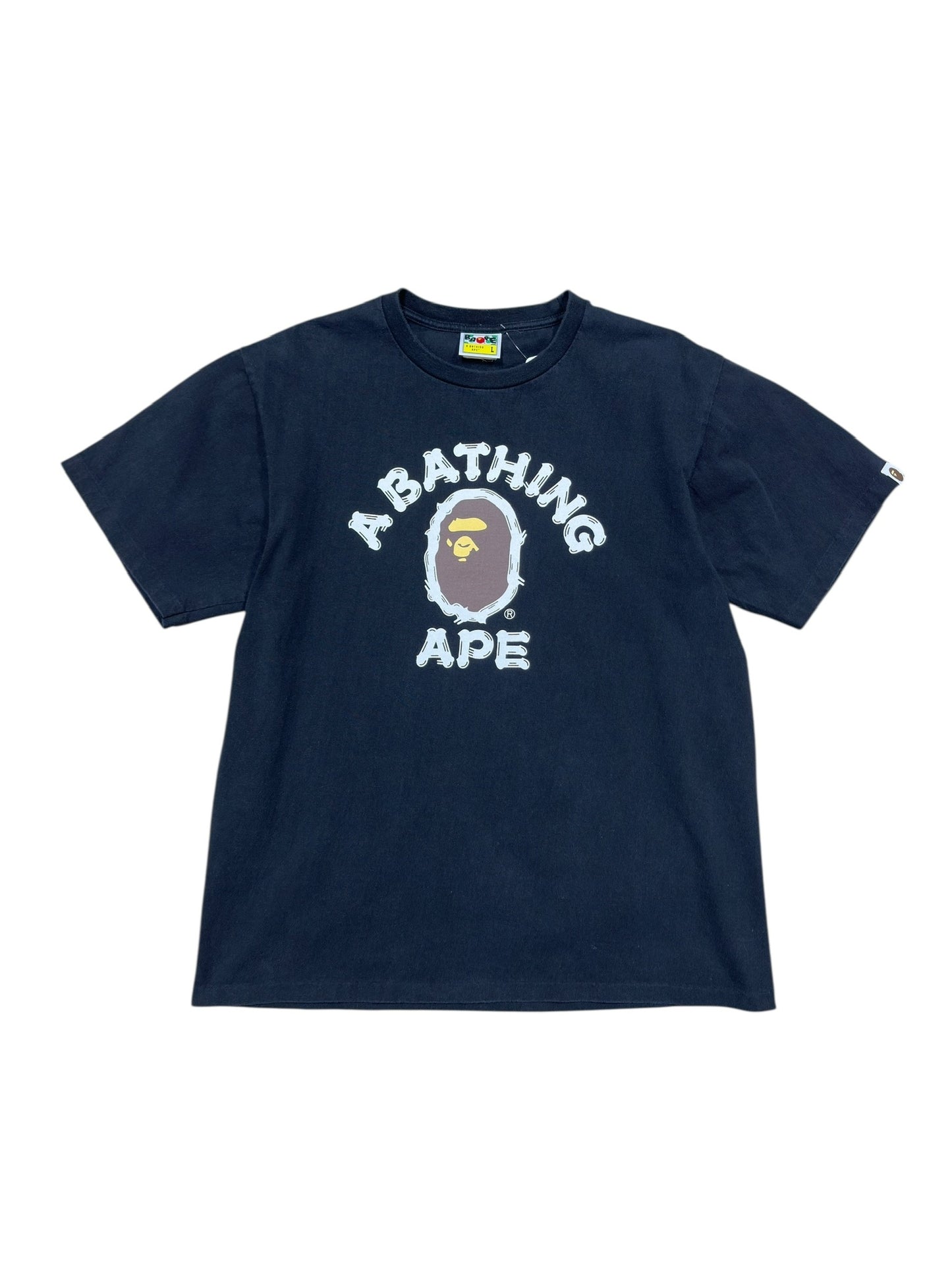 Bape APC Tiki Tee Black Sz L