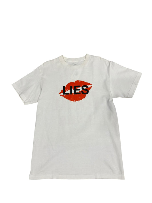 ASSC Lies Tee White Sz M