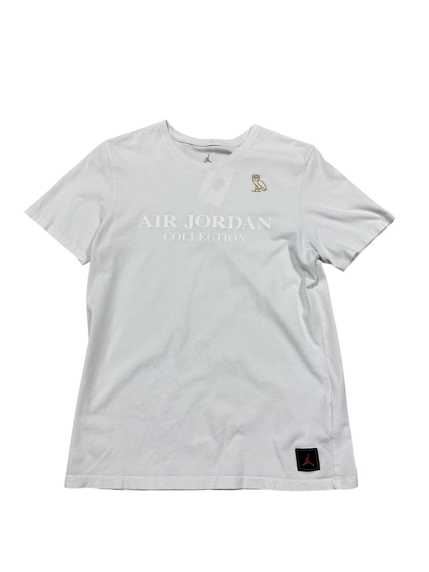 Air Jordan x OVO White Tee Sz L