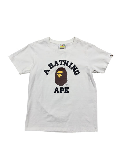 Bape ABC White Tee Sz S