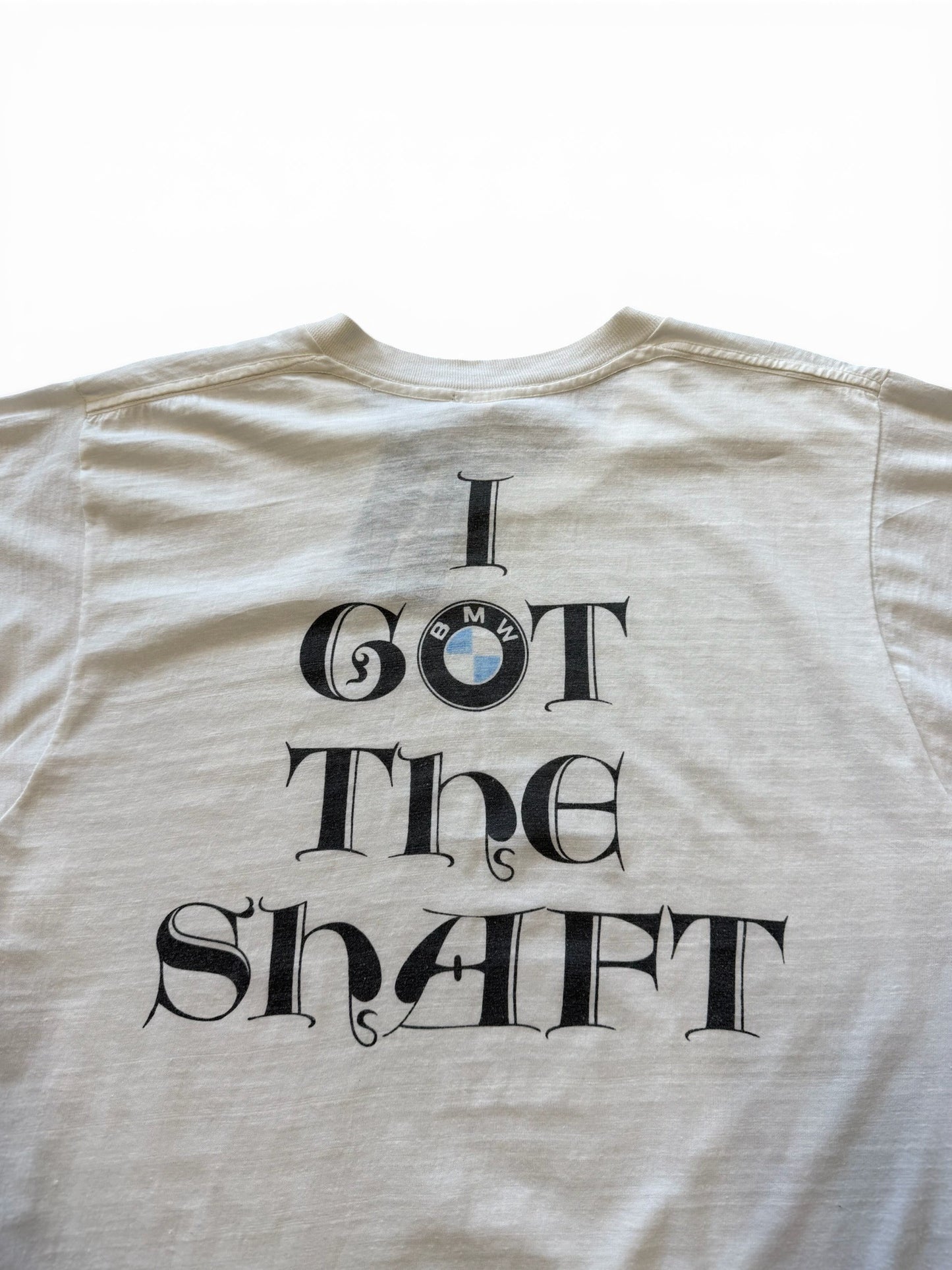 (L) Vintage 80s BMW I Got The Shaft T-Shirt