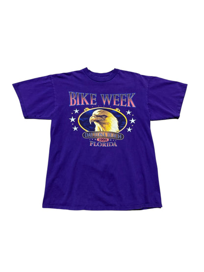 99" Bike Week Daytona Beach Tee Sz L