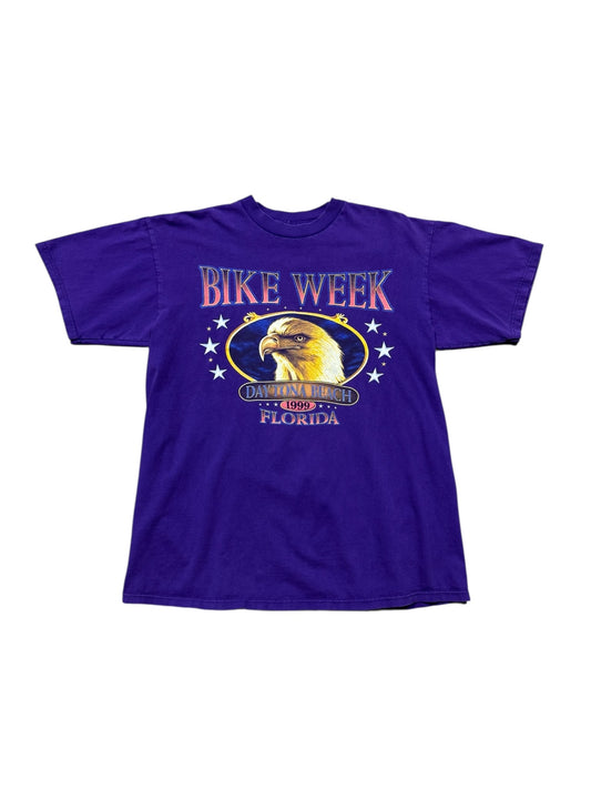 99" Bike Week Daytona Beach Tee Sz L