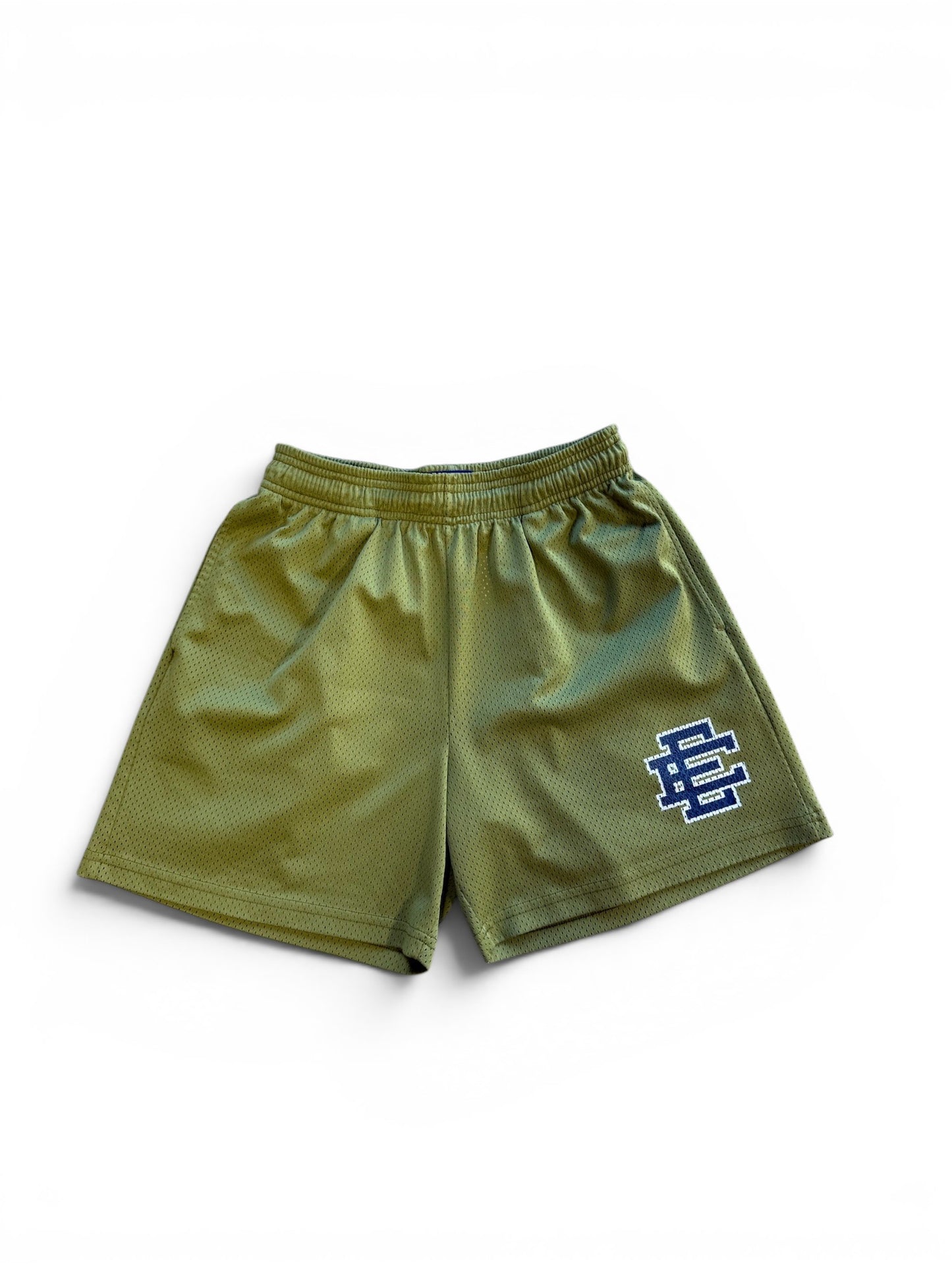 (M) Eric Emmanuel Green Mesh Short