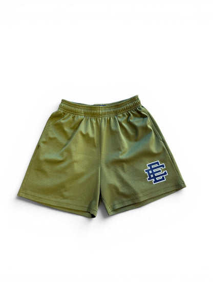 (M) Eric Emmanuel Green Mesh Short