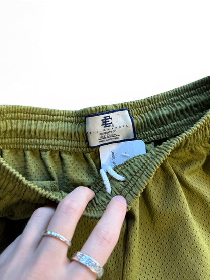 (M) Eric Emmanuel Green Mesh Short