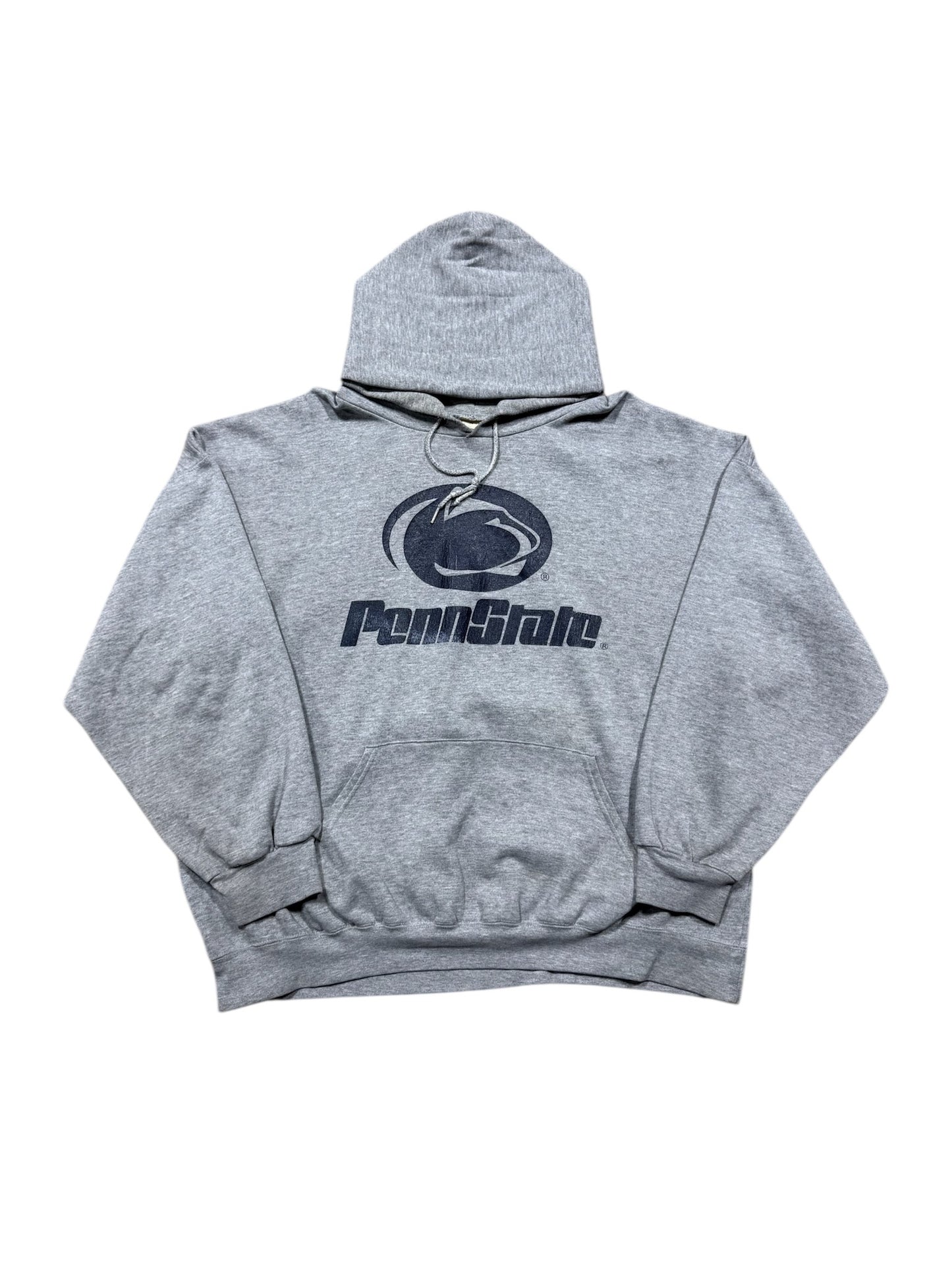 90s Penn State Hoodie Grey Sz XL