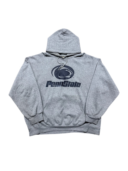 90s Penn State Hoodie Grey Sz XL