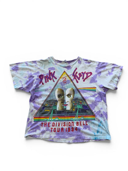 (XL) Vintage 1994 Pink Floyd Division Bell Parking Lot Boot T-shirt