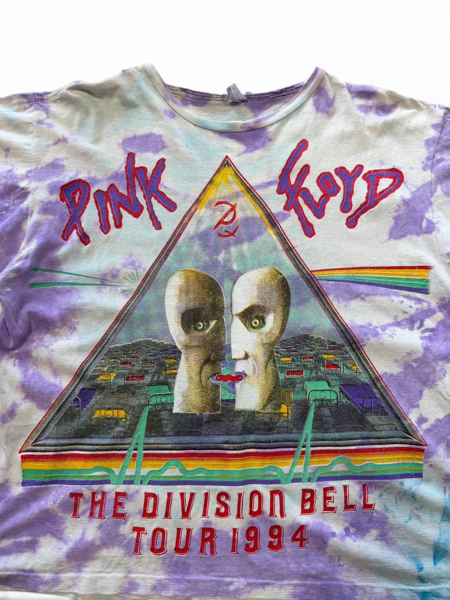 (XL) Vintage 1994 Pink Floyd Division Bell Parking Lot Boot T-shirt