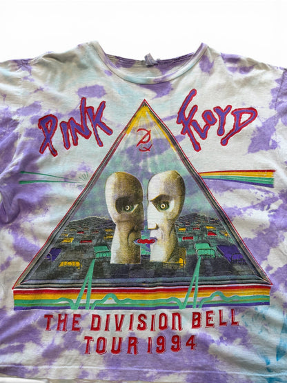 (XL) Vintage 1994 Pink Floyd Division Bell Parking Lot Boot T-shirt