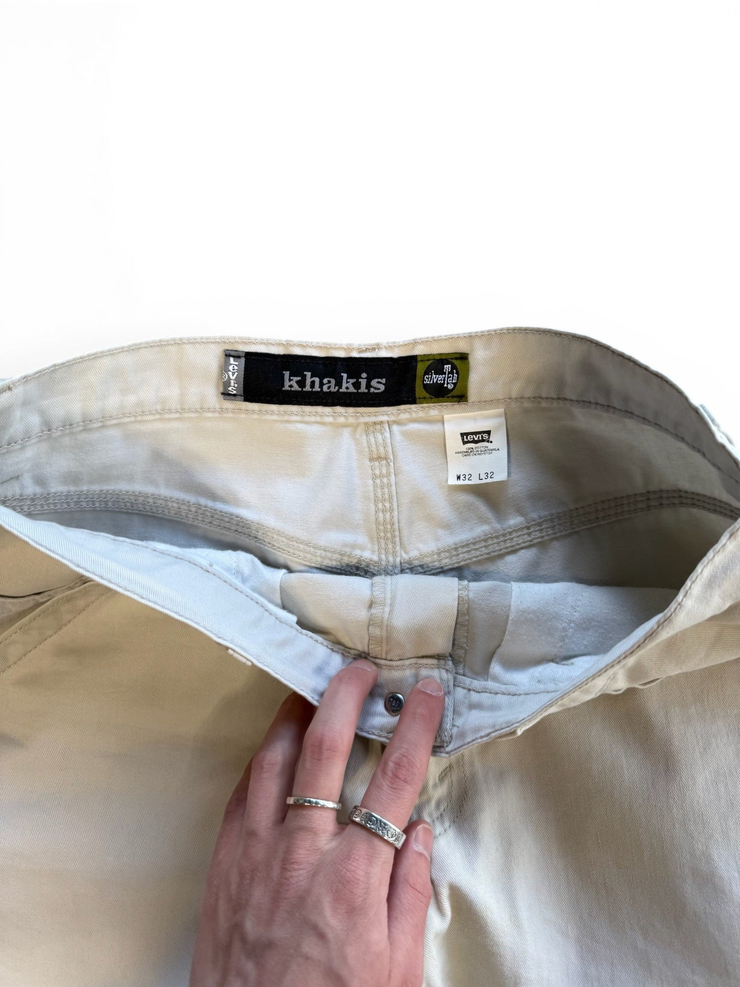 (32W) Vintage 90s Levi's Silvertab Khakis