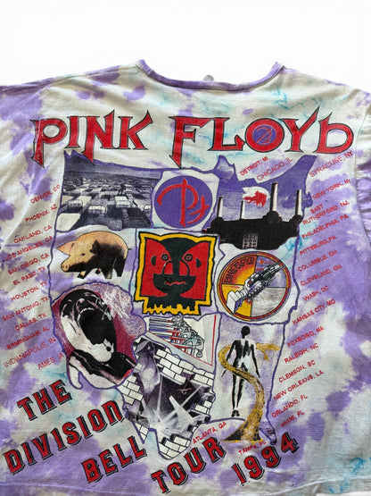 (XL) Vintage 1994 Pink Floyd Division Bell Parking Lot Boot T-shirt