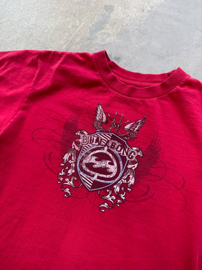 (M) Y2K Billabong Surf T-Shirt Red