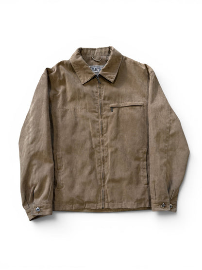 (M) Vintage Yes Brand Sued Leather Jacket