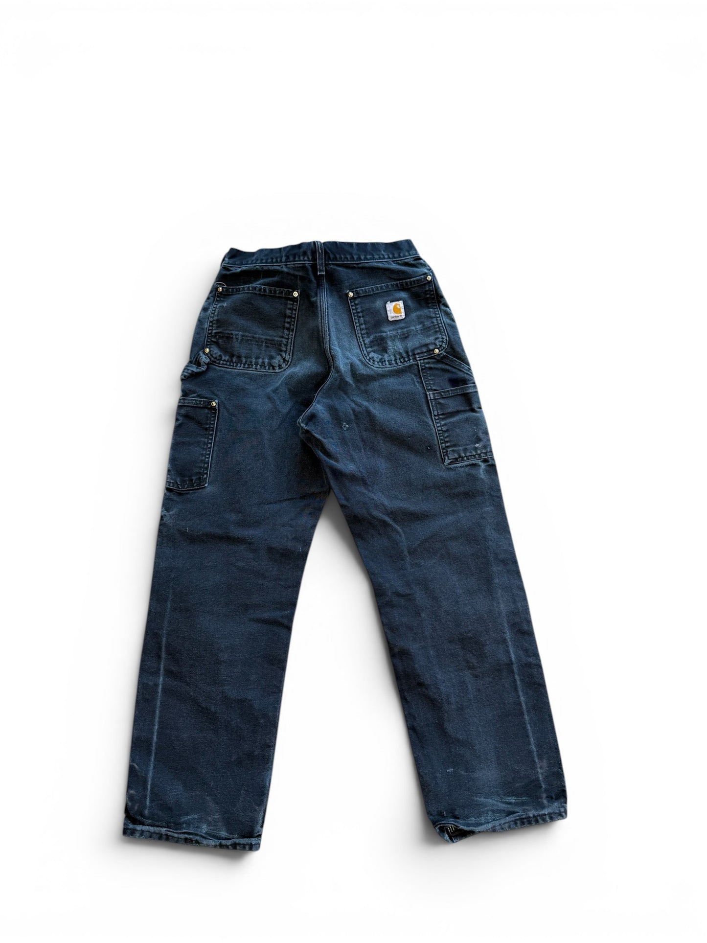 (30W) Vintage 90s Carhartt Black Double Knees