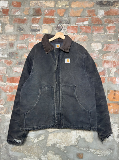 90s Carhartt Barn Jacket Black Sz XL