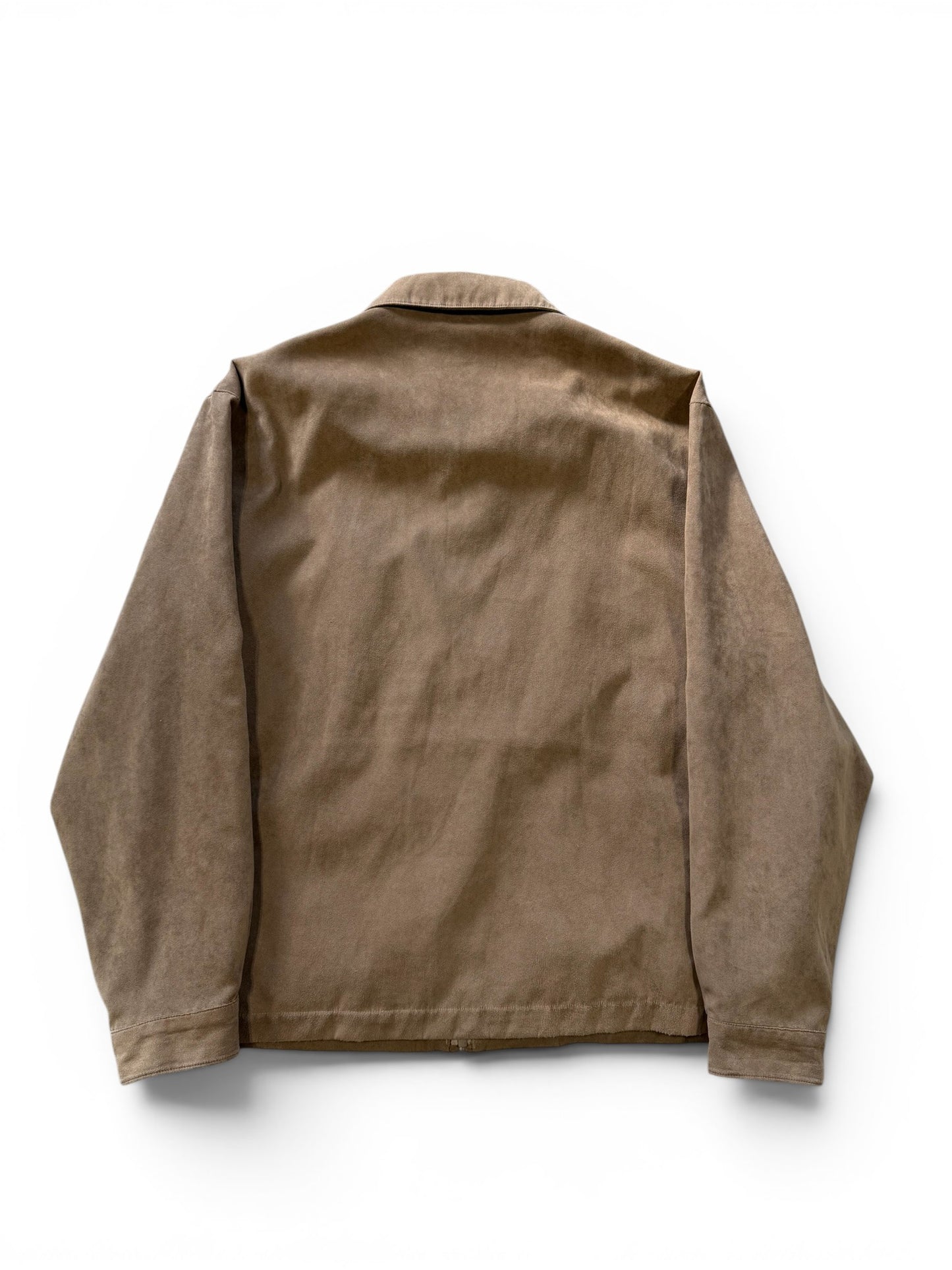 (M) Vintage Yes Brand Sued Leather Jacket
