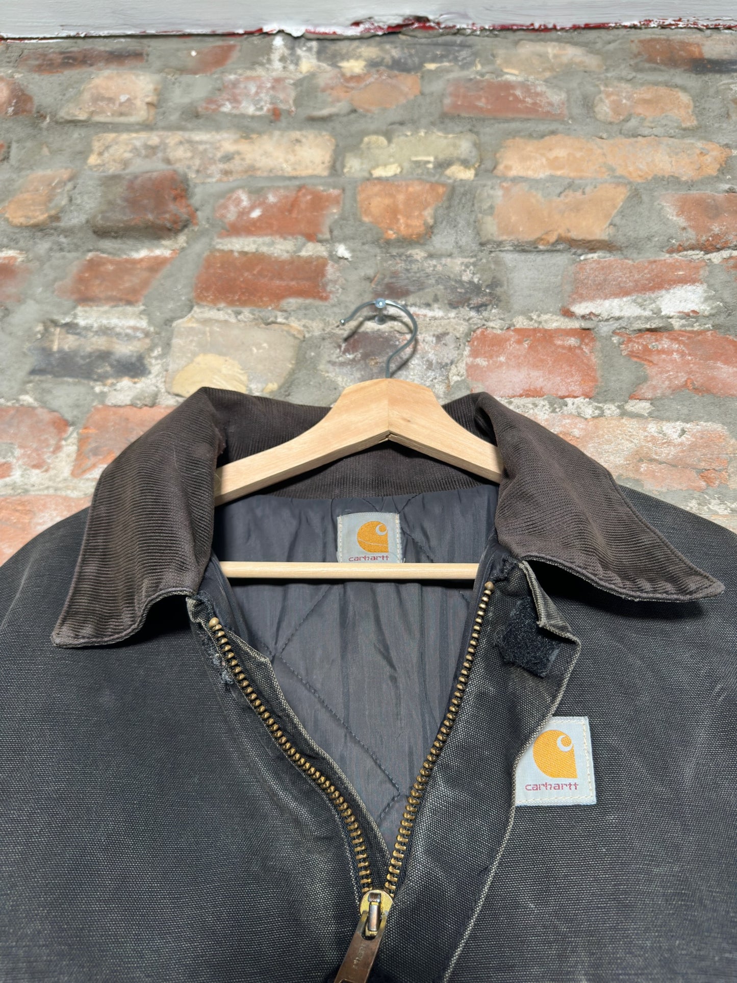 90s Carhartt Barn Jacket Black Sz XL
