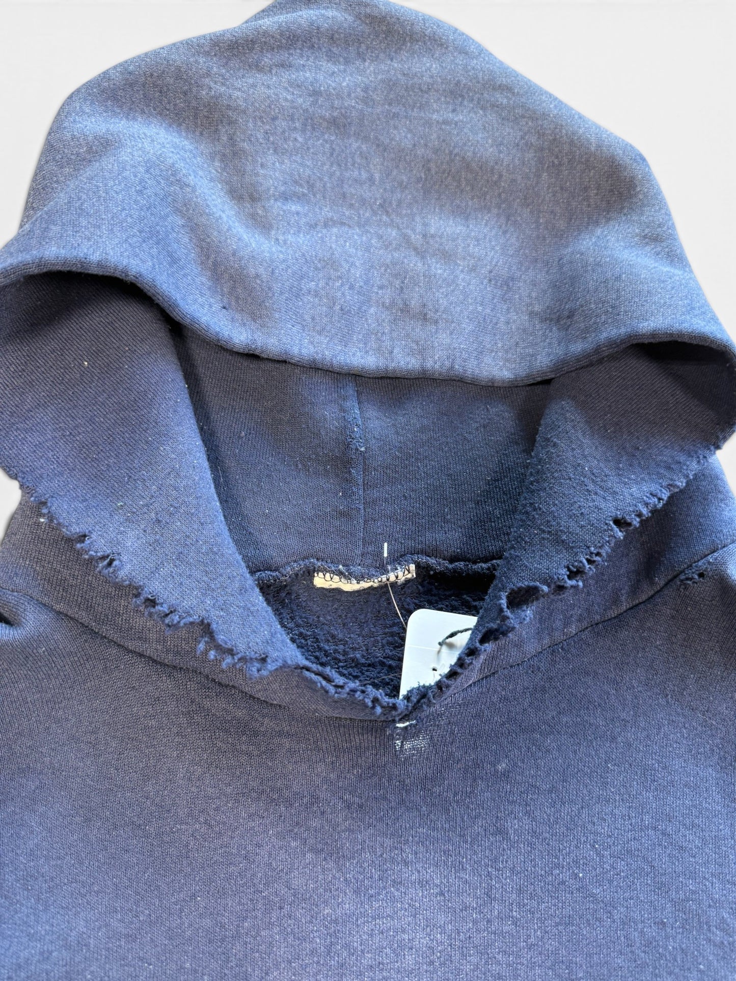 (XL) Vintage 90s Michigan Distressed Navy Hoodie