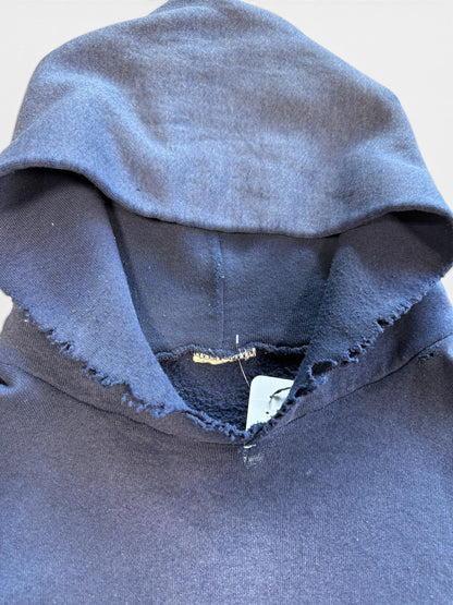 (XL) Vintage 90s Michigan Distressed Navy Hoodie