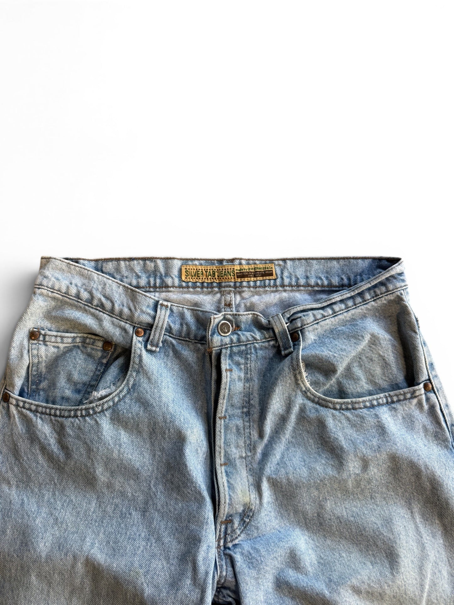 (32W) Vintage 90s Levi's Silvertab Light Wash Jeans