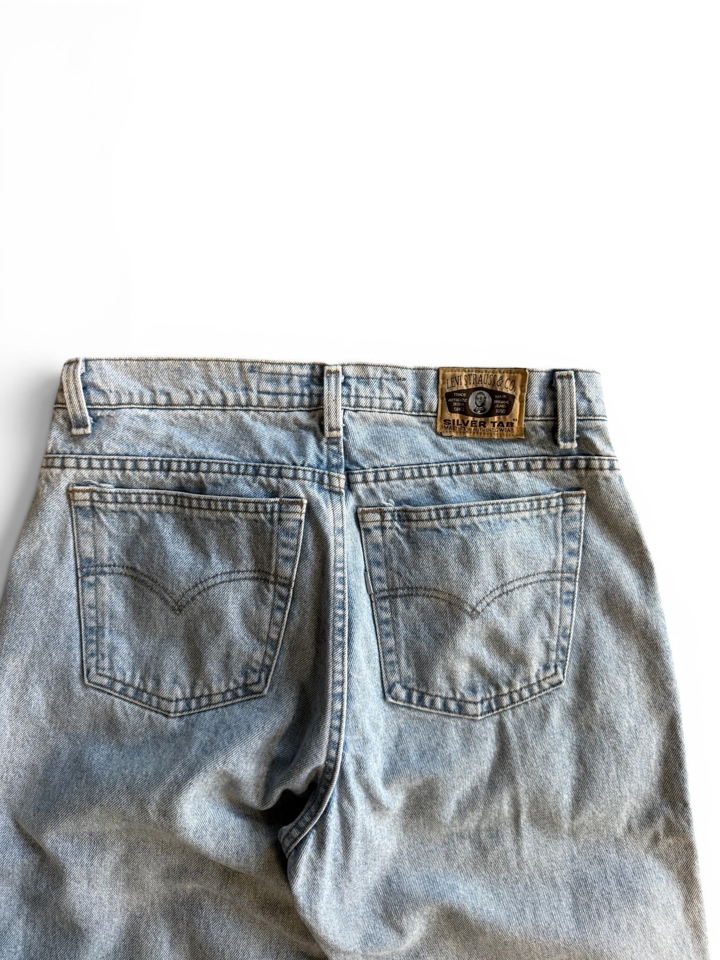 (32W) Vintage 90s Levi's Silvertab Light Wash Jeans