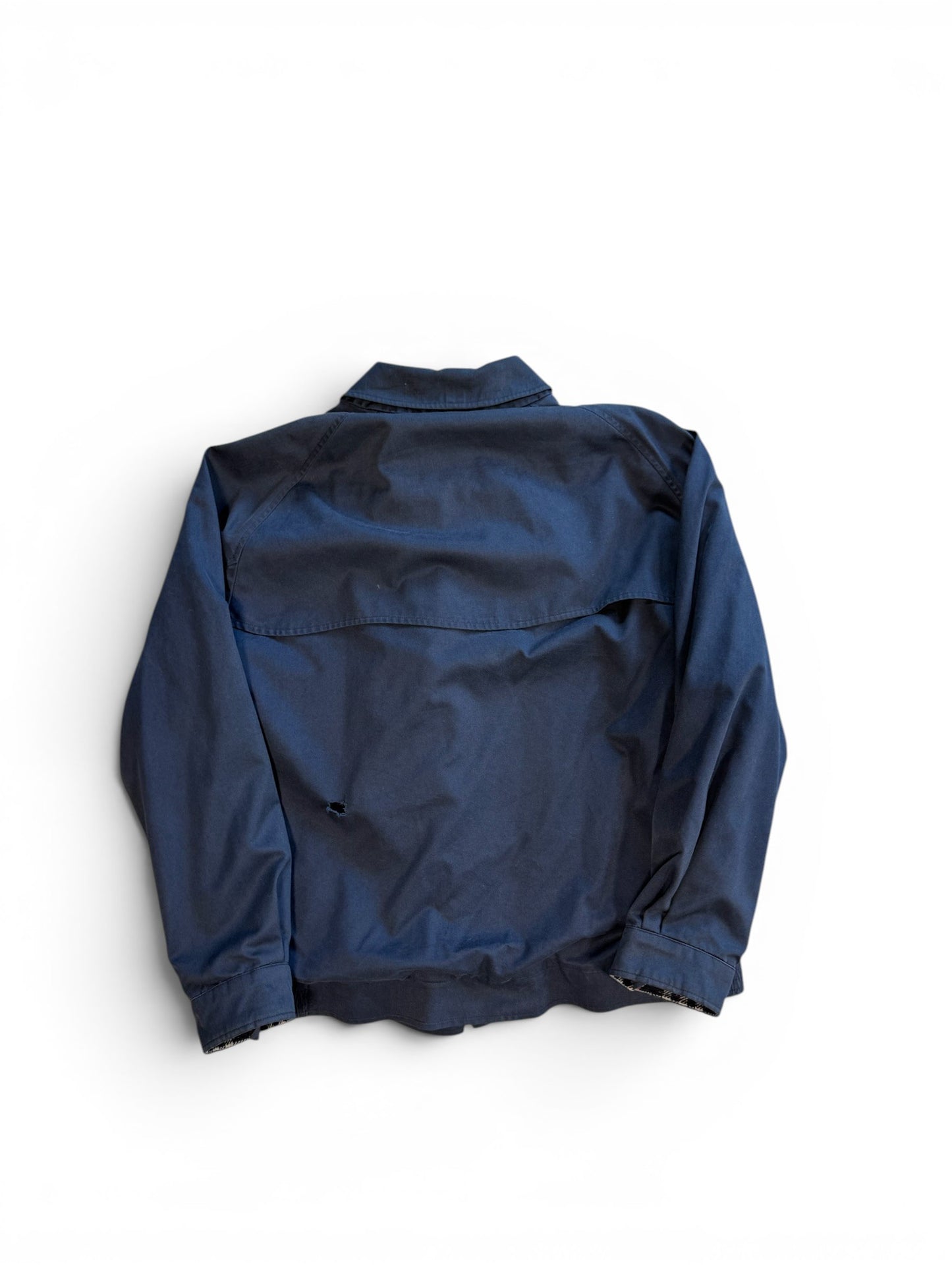 (L) Vintage 90s Burberry London Harrington Jacket