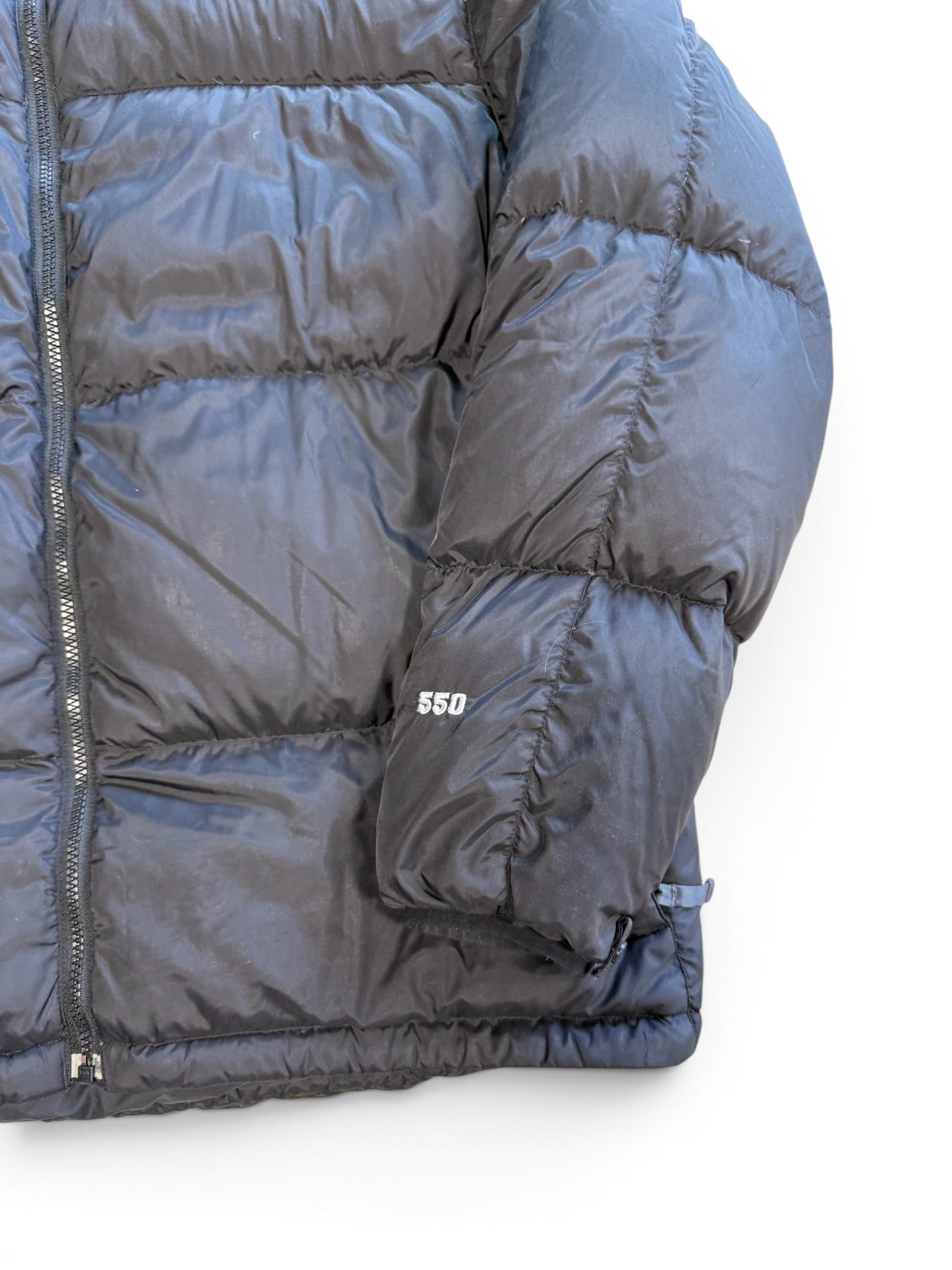(XL) The North Face 550 Black Puffer Jacket