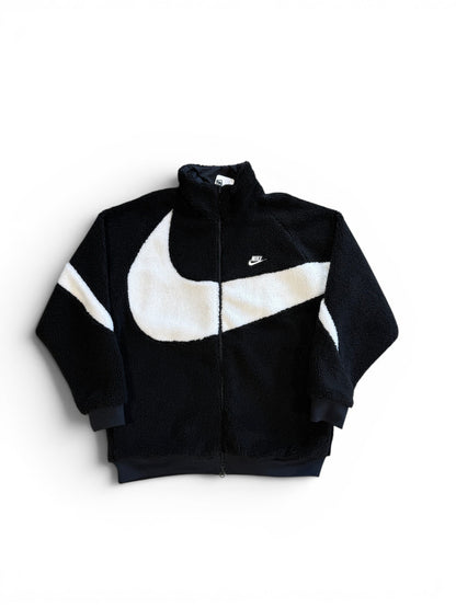 (XL) Nike Big Swoosh Reversible Boa Fleece Jacket