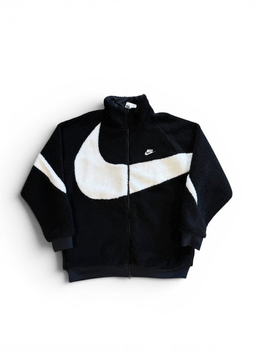 (XL) Nike Big Swoosh Reversible Boa Fleece Jacket