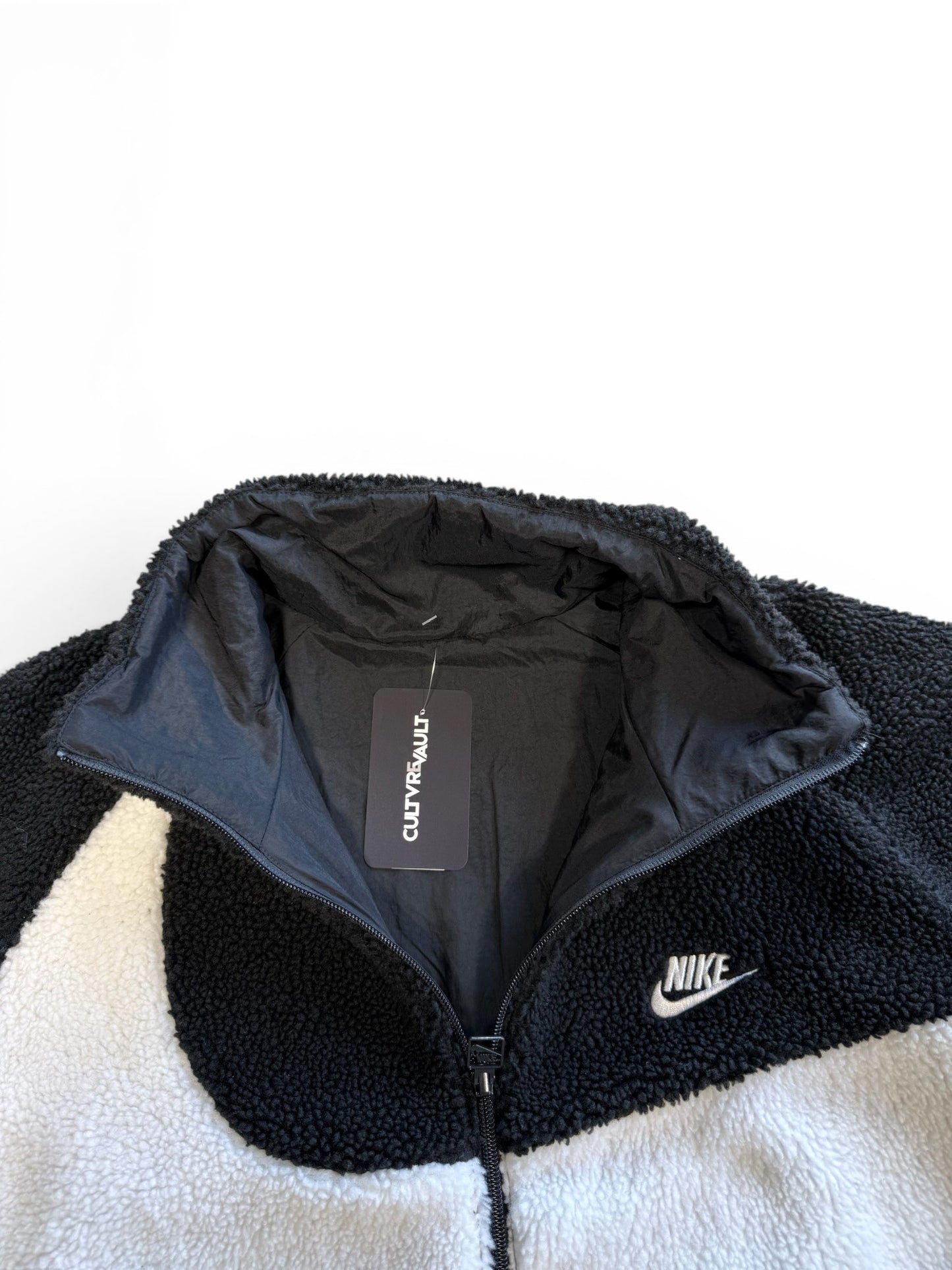 (XL) Nike Big Swoosh Reversible Boa Fleece Jacket