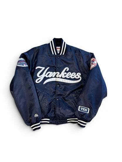 (M) Vintage 2008 New York Yankees Majestic Bomber Jacket