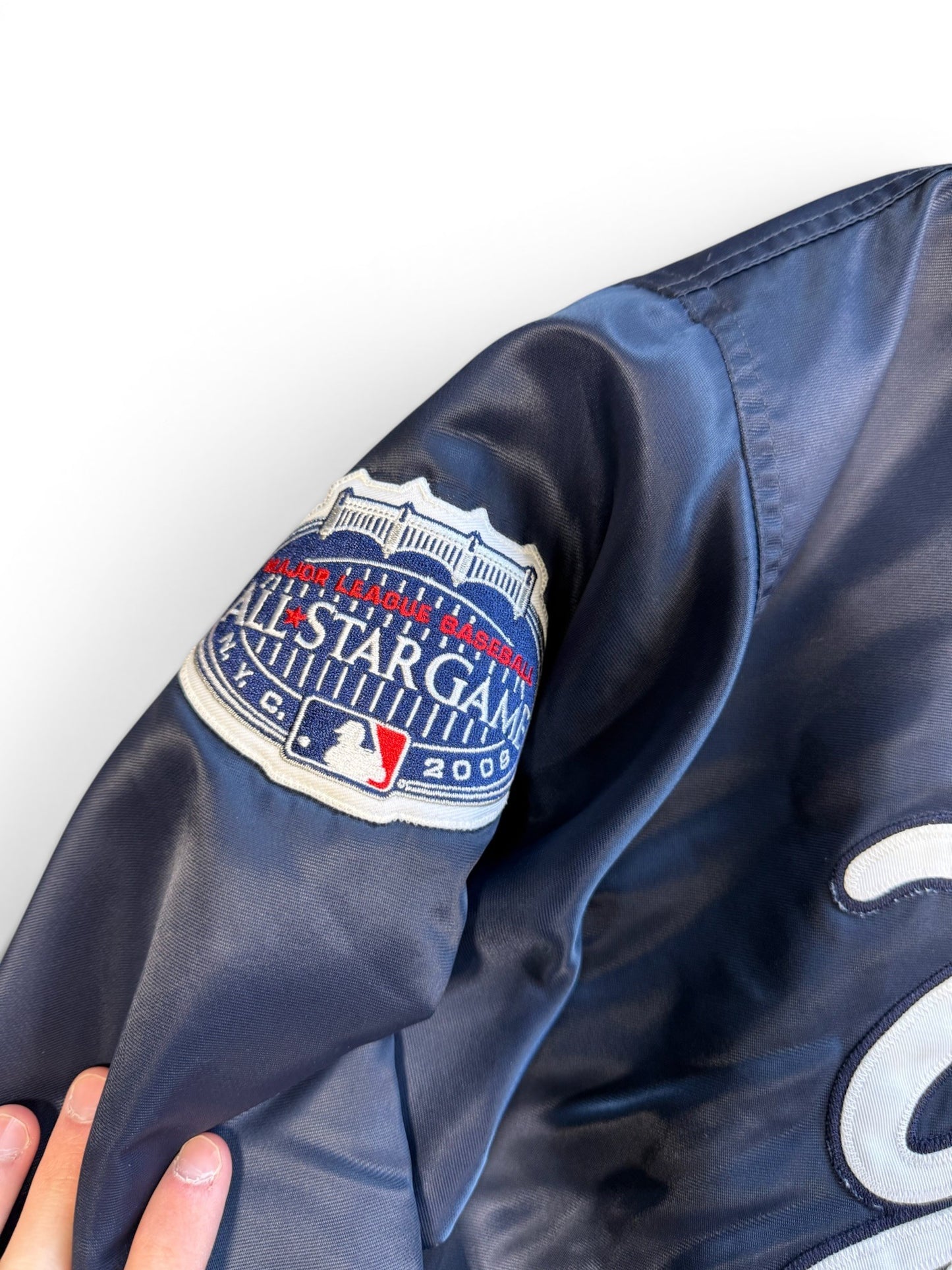 (M) Vintage 2008 New York Yankees Majestic Bomber Jacket