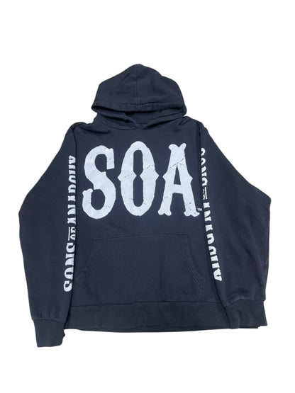 Sons Of Anarchy Hoodie Black Sz XXL