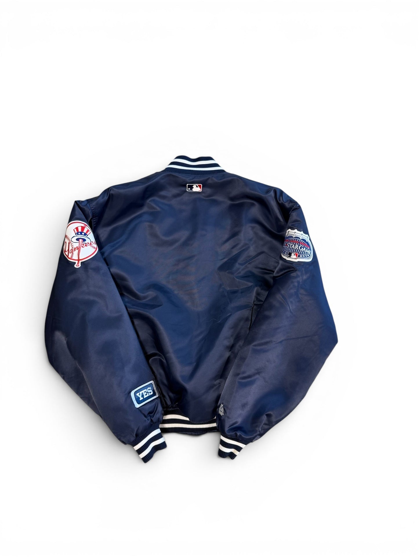 (M) Vintage 2008 New York Yankees Majestic Bomber Jacket