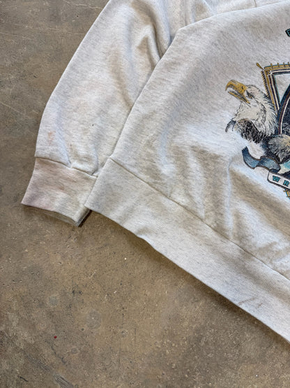 (L) 90s Alaska Wrangell Art Crewneck