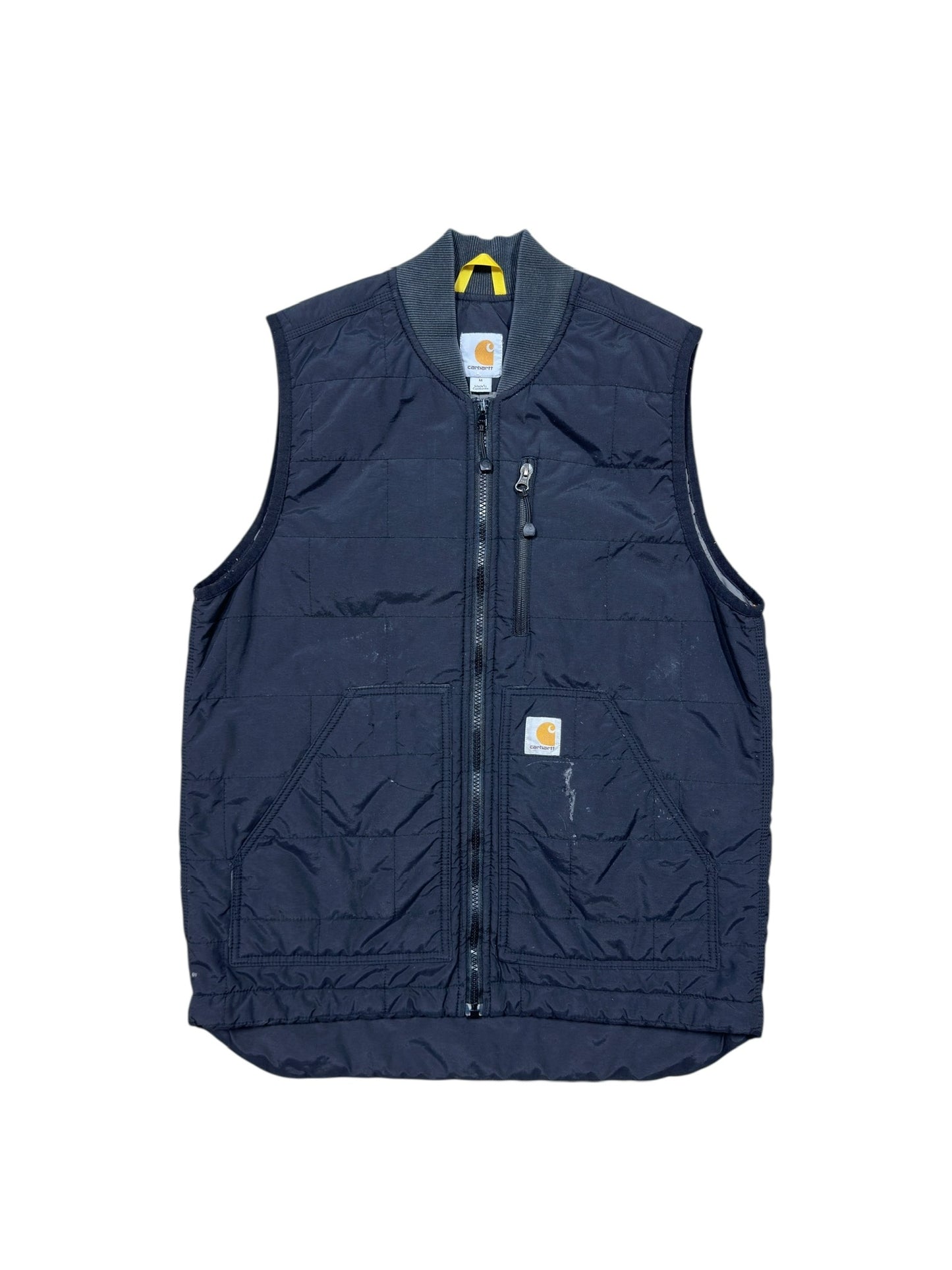 Vtg Carhartt Tactical Vest Black Sz M