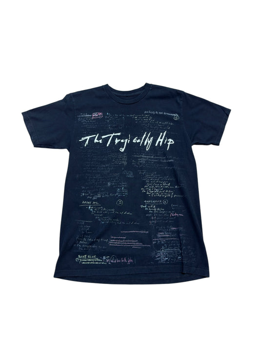 Vtg The Tragically Hip Man Machine Poem Tee Sz L